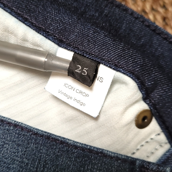 NWT / JAMES ICON sexy-kitten icon crop W/Zip size /25 blue - Picture 11 of 12